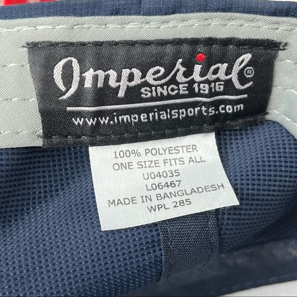 Imperial AJGA Golf Hat Lot Blue Red Adjustable Cap American Jr. Golf Association - Picture 16 of 16